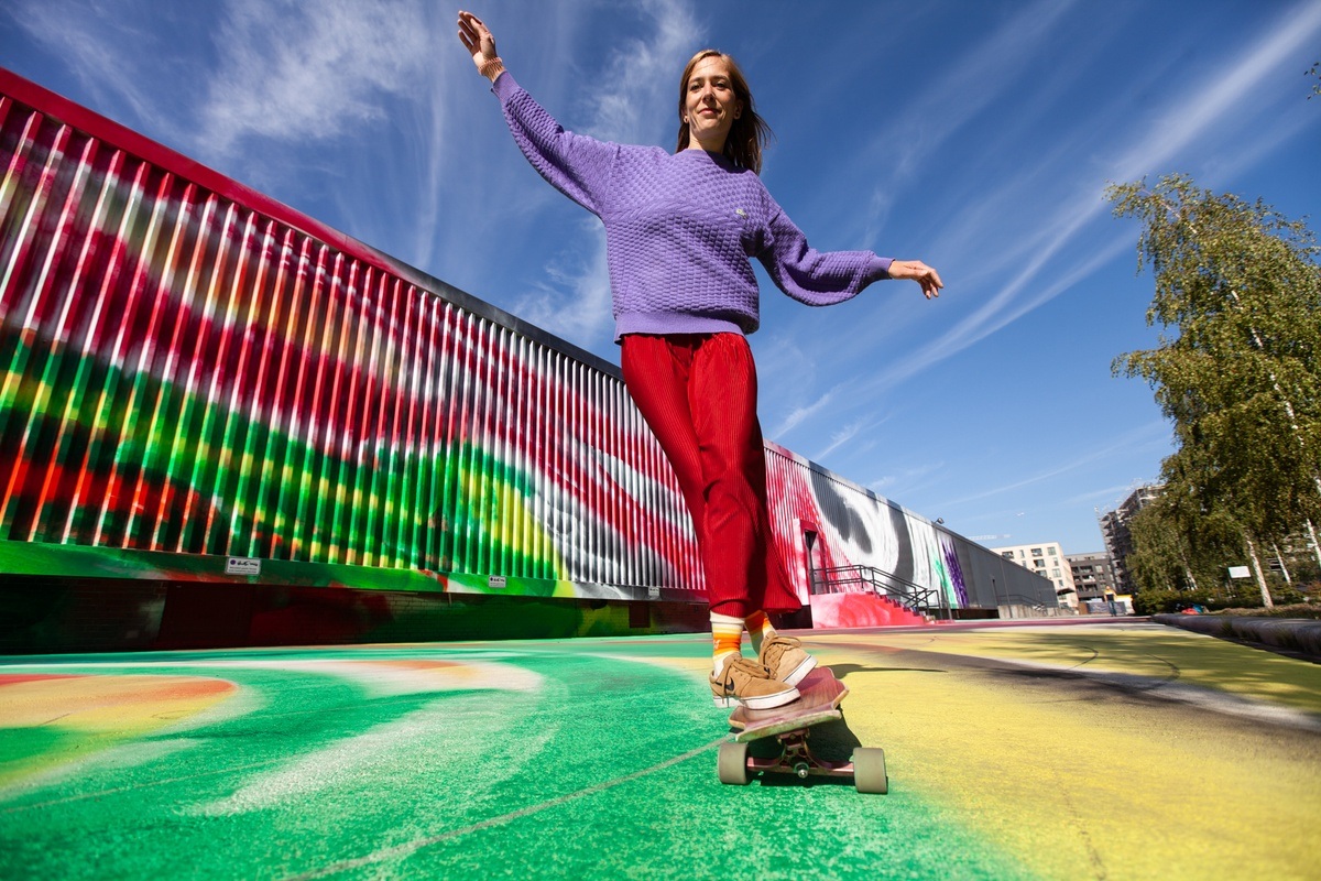 Longboard Dancing Kurs Rausgegangen Köln