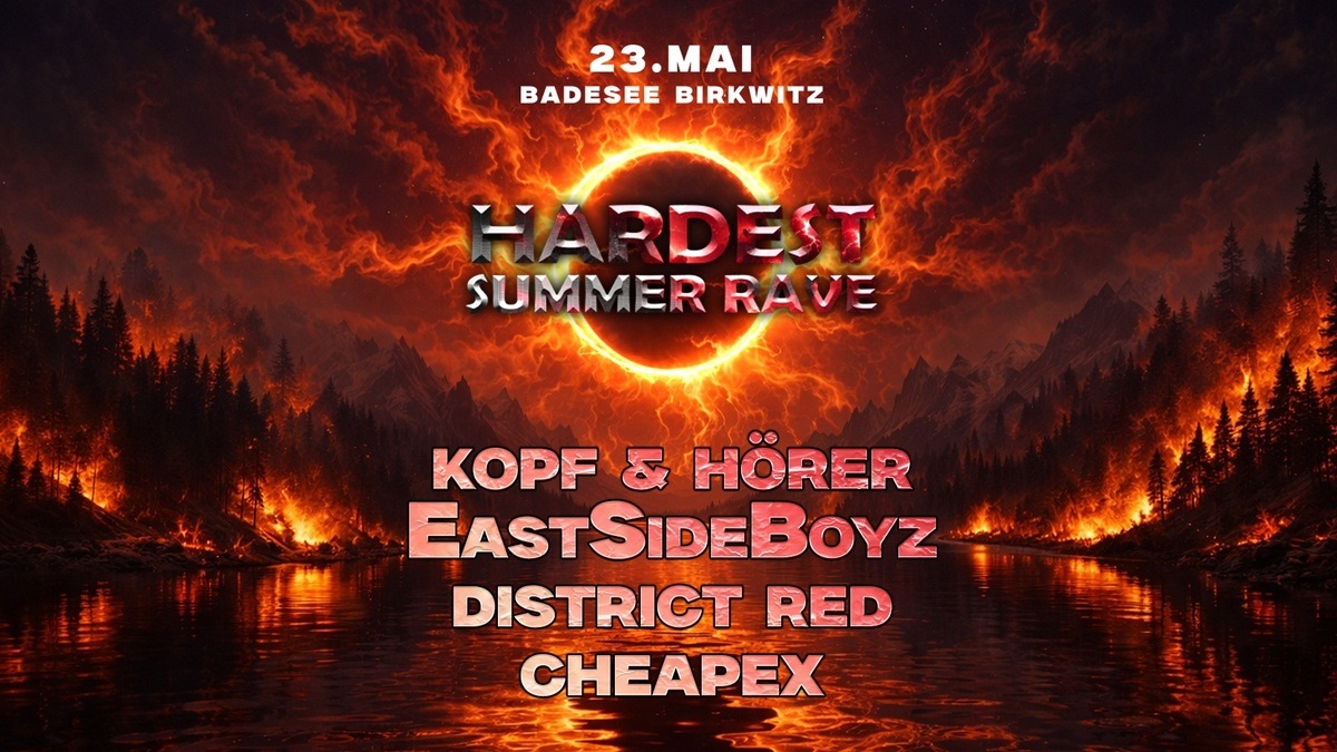 HARDEST SUMMER RAVE • TEKK OPEN AIR | Badesee Birkwitz - 23.05. on 23. ...