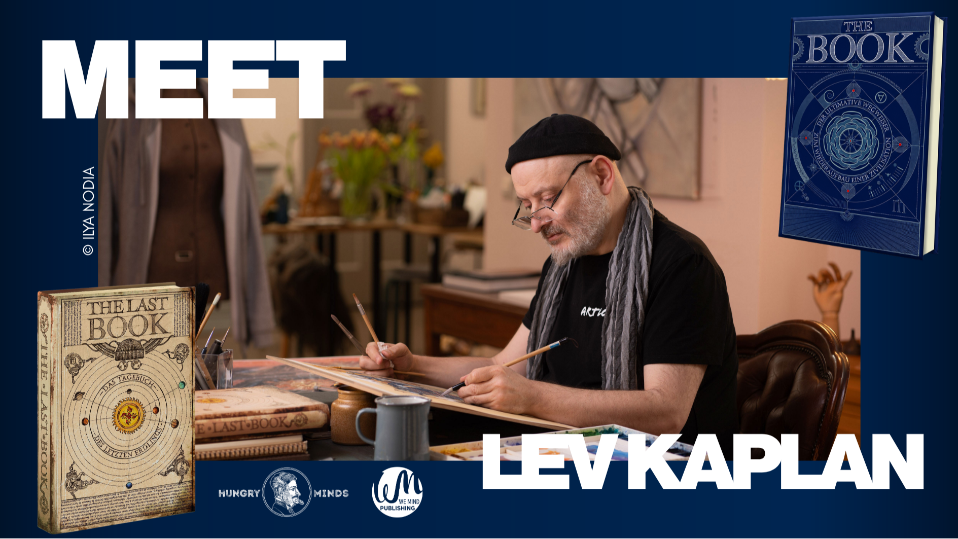 We Mind Publishing präsentiert: THE BOOK Art Director Lev Kaplan ...