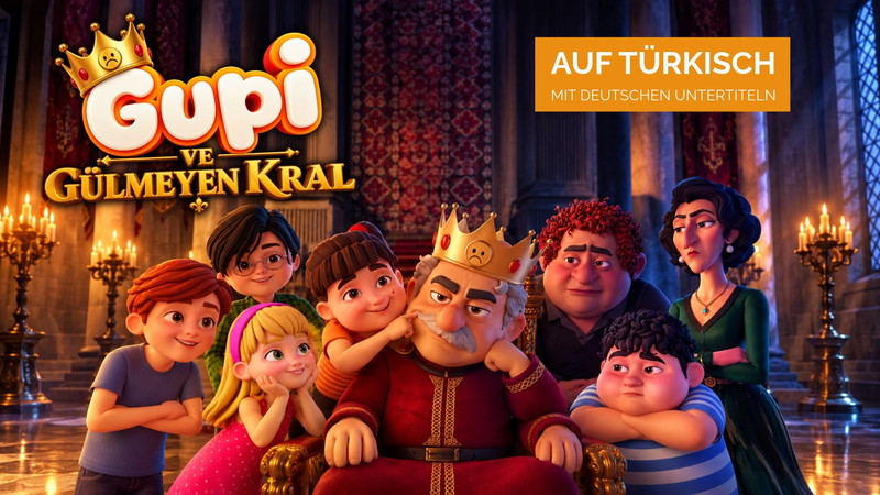Mit Turky Türkisches Familienkino mit „Gupi ve Gülmeyen Kral“ on 29.10.2026 in ...