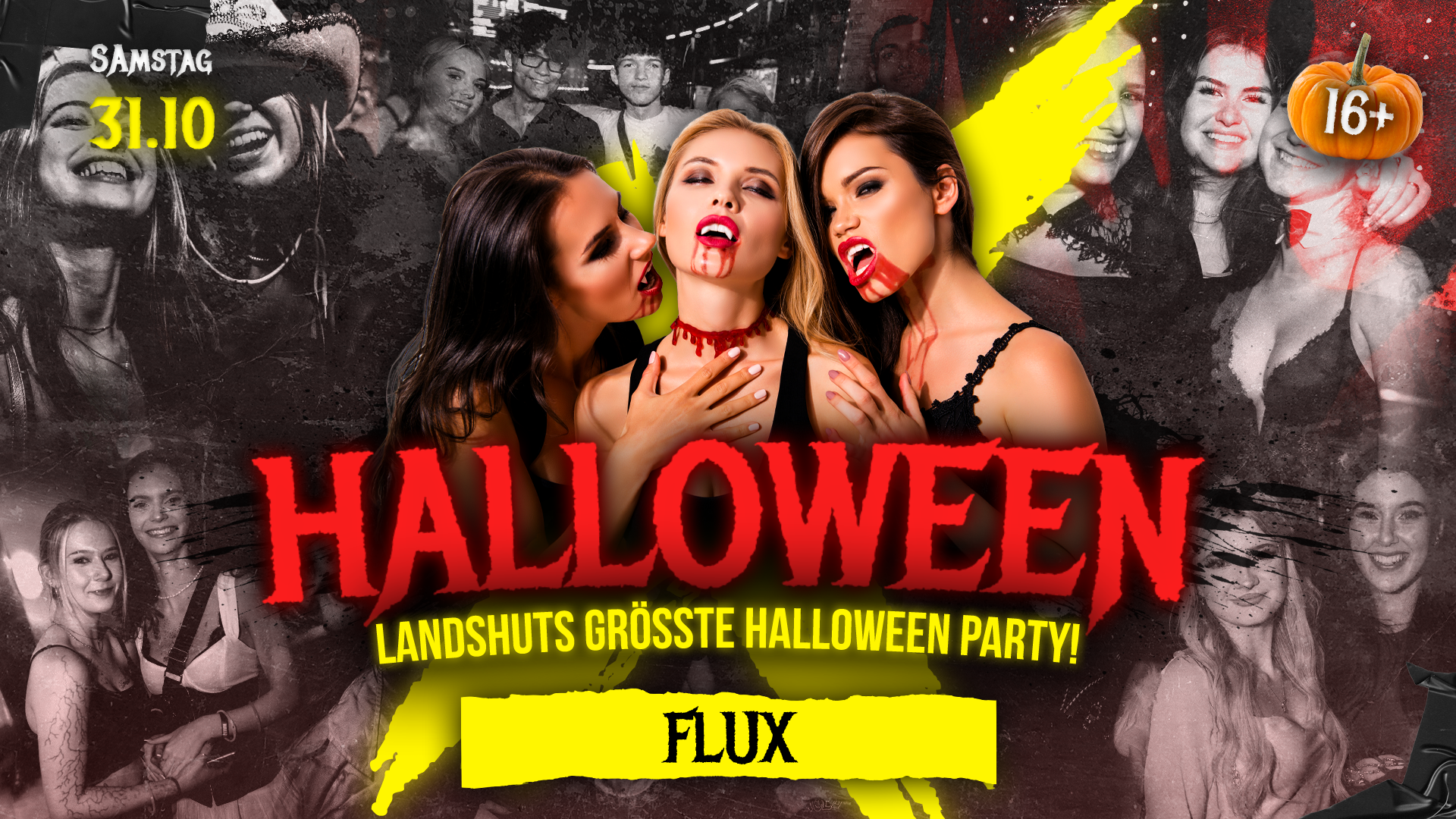 LANDSHUTS GRÖSSTE HALLOWEEN PARTY am 31.10.2026 in Landshut ...